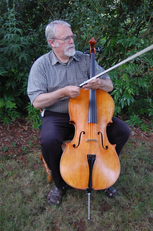 Davidov Model Cello by Chet Bishop, Luthier